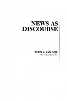 News As Discourse