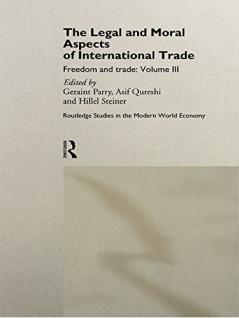 Legal and Moral Aspects of International Trade
