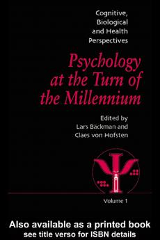 Psychology at the Turn of the Millennium Volume 2
