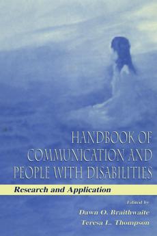 Handbook of Communication and People With Disabilities