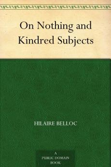 On Nothing & Kindred Subjects Volume