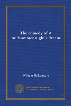 The Comedy Of A Midsummer-night's Dream