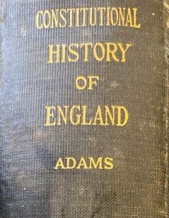 Constitutional History of England