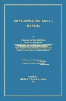 Shakespeare's Legal Maxims