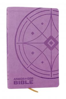 NKJV ARMOR OF GOD BIBLE PURPLE LEATHERSOFT (CHILDREN’S BIBL