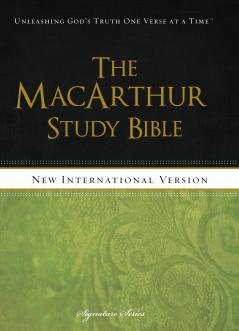NIV The MacArthur Study Bible Hardcover
