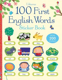 100 FIRST WORDS STICKER BOOK