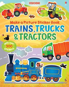 TRAINS TRUCKS AND TRACTORS