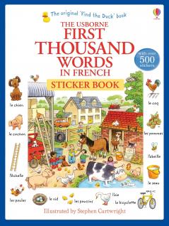 FIRST 1000 WORDS IN FRENCH STICKER BOOK