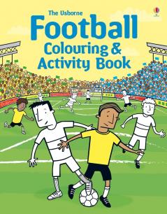 FOOTBALL COLOURING & ACTIVITY