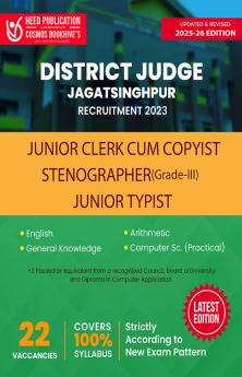 Junior Clerk Cum Copyist Stenographer (Grade-III) Junior typist