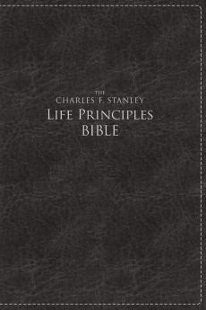 NKJV The Charles F. Stanley Life Principles Bible Large Pr