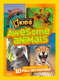Awesome Animals: With Games Facts and 10 Pull-out Posters!