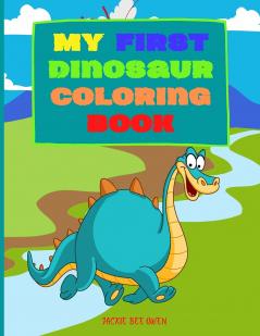 My first Dinosaur coloring Book