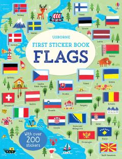 First Sticker Book: Flags