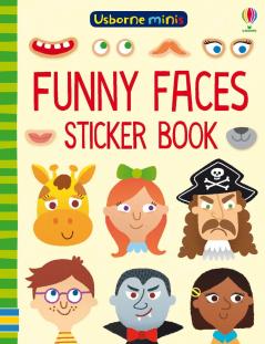 Funny faces sticker book