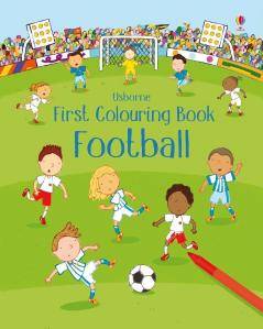 First Colouring Book: Football
