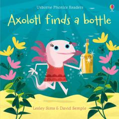 AXOLOTL FINDS A BOTTLE