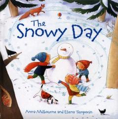 USBORNE LITTLE BOARD BOOKS THE SNOWY DAY