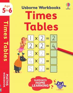 TIMES TABLES WORKBOOK Age 5 TO 6