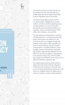 Data Protection and Privacy