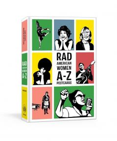 RAD AMERICAN WOMEN A-Z POSTCARDS