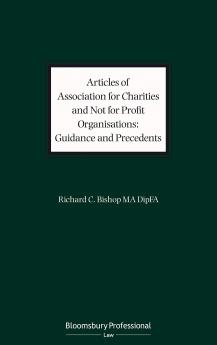 Articles of Association for Charities and Not for Profit Organisations