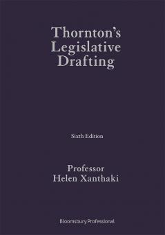 Thornton's Legislative Drafting