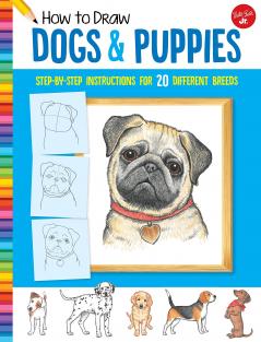 HOW TO DRAW DOGS & PUPPIES