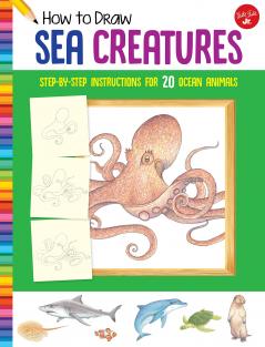 HOW TO DRAW SEA CREATURES