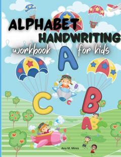 Alphabet handwriting workbook for kids