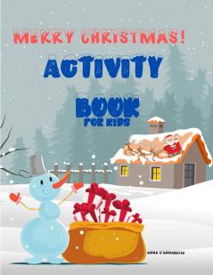 Merry Christmas activity book for kids