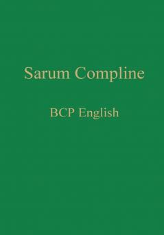Sarum Compline