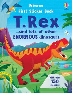 FIRST STICKER BOOK T.REX
