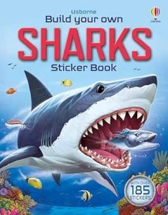 BUILD YOUR OWN SHARKS STICKER BOOK
