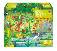 Usborne Book and Jigsaw: In the Jungle