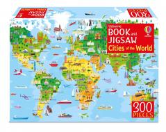 Usborne Book and Jigsaw Cities of the World