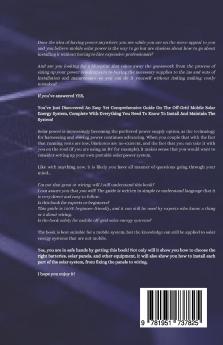 Mobile Solar Power Made Easy for Beginners