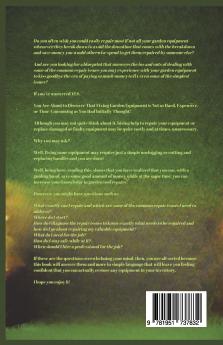 How To Fix Garden Equipment