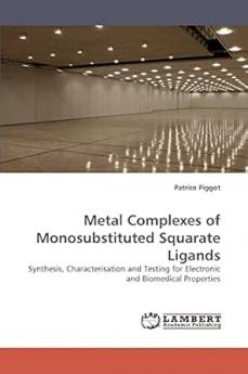Metal Complexes of Monosubstituted Squarate Ligands