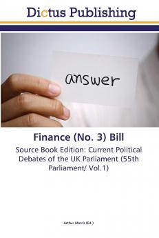 Finance (No. 3) Bill
