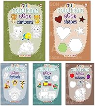 Little FCs for Kids (Set of 5 Books) - Cartoons Toys Colours Festivals Shapes - 3 to 6 years old