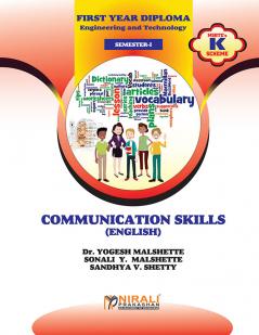 COMMUNICATION SKILLS (English) for First Year Diploma Course Semester 1MSBTE K Scheme