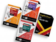 Gurukul by Oswal Most Likely ISC Science Stream PCM Question Bank Class 12 Bundles (Set of 4) : Physics Chemistry Maths & English for Exam 2025