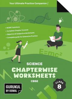 Gurukul Science Chapterwise Worksheets : CBSE Class 8 For Exam 2026