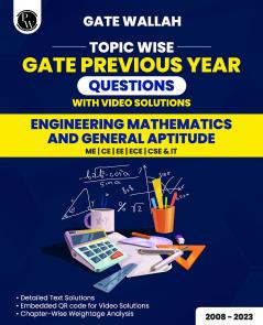 GateWallah Topicwise PYQ: Engineering Mathematics & Aptitude