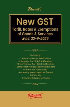 New GST Tariff Rates & Exemptions of Goods & Services