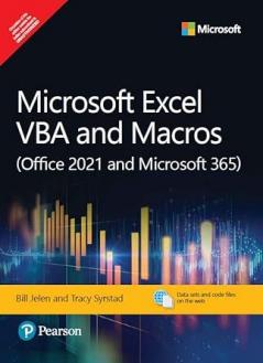 Microsoft Excel VBA and Macros (Office 2021 and Microsoft 365)1st edition