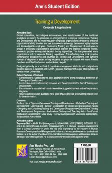 Training and Development: Concepts & Applications