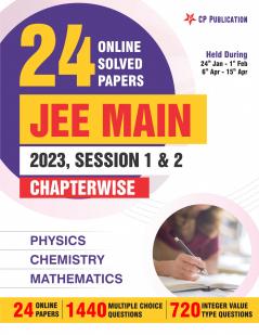 JEE Main 2023 Chapterwise Solved Paper PCM by Career Point Kota